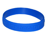 Embossed Silicone Wristbands