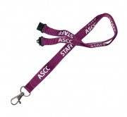 Ribbed Polyester Lanyard